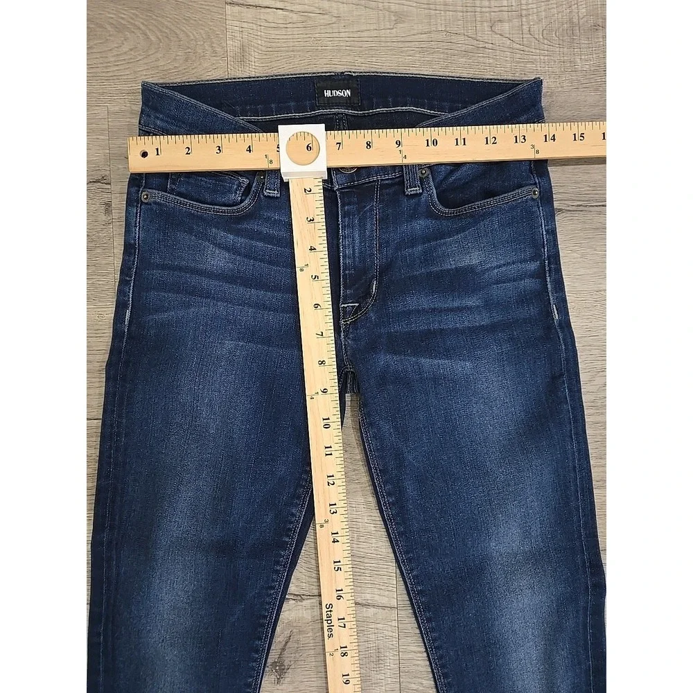 Hudson Women's Jeans Krista Crop‎ Super Skinny Raw Hem Size 27